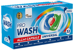 Засіб для прання у вигляді капсул "ProWASH" 32шт